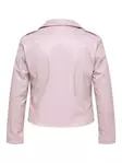 Only Carmakoma women's plus size faux leather jacket Faux Biker burnished lilac - Women's leather- and pu-jackets - 140281 - 7