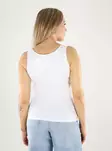 Pieces top tank bright white - Women's tank tops - 140721 - 2