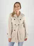 Vero Moda Coat trench oatmeal - Women's light jackets - 141041 - 1