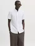 Jack&Jones men's short-sleeved Dress Shirt Blusummer bright white - Men's dress shirts - 141111 - 1