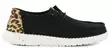 HEYDUDE Shoes Wendy wildcat Black/leopard - Women's walking shoes - 140871 - 1