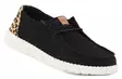 HEYDUDE Shoes Wendy wildcat Black/leopard - Women's walking shoes - 140871 - 2