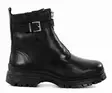 Ilves women's leather ankle boots with XXL straps 8491-D black - Women's ankle boots - 137481 - 2