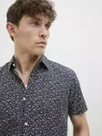 Jack&Jones short-sleeved dress shirt Blasummer night sky - Men's dress shirts - 138481 - 2