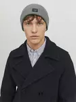 Jack&Jones men's beanie Dna Beanie gray melange - Men's gloves, scarfs and caps - 137271 - 2