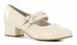 Jana pumps/walking shoes 24366-45 412 ivory patent - Women's pumps and high heels - 140381 - 1