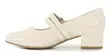 Jana pumps/walking shoes 24366-45 412 ivory patent - Women's pumps and high heels - 140381 - 2