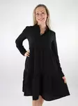 JDY A-line dress black/foil - Dresses and tunics - 137171 - 1