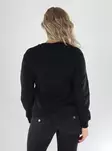 JDY Sweatshirt JDYPARIS L/S EMB SWEAT black/glitter - Women's hoodies and colleges - 141571 - 2