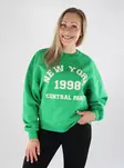 JJXX women's sweatshirt greenbee/New York - Women's hoodies and colleges - 138901 - 1