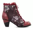 Laura Vita women's Ankle boots Alcizeeo 78 wine - Women's ankle boots - 137301 - 1