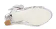Laura Vita women's sandals/high heels Nino 13 argent - Women's sandals - 140271 - 5