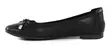Migant ballerinas with bow tie detail A921-98 black leather - Ballerinas - 140691 - 2