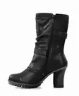 Mustang Ankle Boots 1141-606-9 Schwartz - Women's ankle boots - 131541 - 2