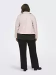 Only Carmakoma women's plus size faux leather jacket Faux Biker burnished lilac - Women's leather- and pu-jackets - 140281 - 2