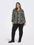 Only Carmakoma plus size shirt black/graphic - Women's shirts and blouses - 136531 - 2