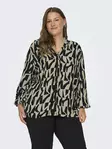 Only Carmakoma plus size shirt black/graphic - Women's shirts and blouses - 136531 - 4