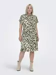 Only Carmakoma Plus Size Shirt Dress tarmac/pumice stone - Dresses and tunics - 138101 - 1