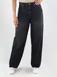 Only jeans ONLTOLEDO MW LOOSE STRAIGHT washed black - Women's jeans - 141401 - 1