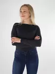 Only Shirt 2-way black - Women's long sleeved shirts - 136541 - 1