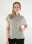 Only women's button-up t-shirt Hannover c.dancer/bla grap - Women's T-shirts - 138231 - 1