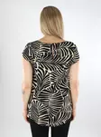 Only women's long t-shirt ONLNOVA black/la pal - Women's T-shirts - 138391 - 2