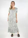 Only long dress Long chinois green/narri - Dresses and tunics - 138731 - 1