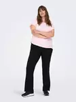 Only Play Curvy women's plus size pants ONPFOLD MW Jazz black - Women's sports pants - 140131 - 3