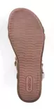 Rieker women's floral sandals V7573-90 gold - Rieker women`s sandals - 140621 - 4