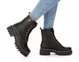 Rieker women's ankle boots 74044-00 black - Rieker ankle boots - 139241 - 5