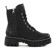 Rieker women's ankle boots 74044-00 black - Rieker ankle boots - 139241 - 1