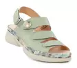 Think! women's genuine leather sandals 000587-7040 Cambio aloe - Women's work shoes - 140141 - 1