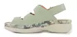 Think! women's genuine leather sandals 000587-7040 Cambio aloe - Women's work shoes - 140141 - 3