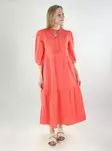 Vero Moda Dress VMPRETTY 3/4 Long dubarry - Dresses and tunics - 138051 - 1