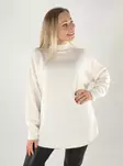 Vero Moda women's sweater VMPLAZA Long birch - Women's knitwear - 139521 - 1