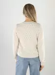 Vero Moda cardigan stitch birch - Women's knitwear - 141201 - 2