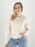 Vero Moda cardigan stitch birch - Women's knitwear - 141201 - 1