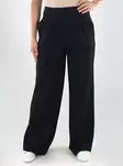 Vila trousers HW WIDE PLEAT black beauty - Women's trousers - 141391 - 1