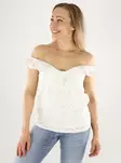 Vila top v-neck snow white - Women's tank tops - 140881 - 1