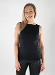 Vila women's top U-Neck black - Women's tank tops - 139331 - 2