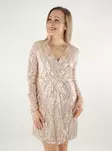 Vila sequin dress Short sandshell/sequins - Dresses and tunics - 137491 - 1