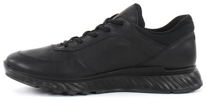 ecco black walking shoes