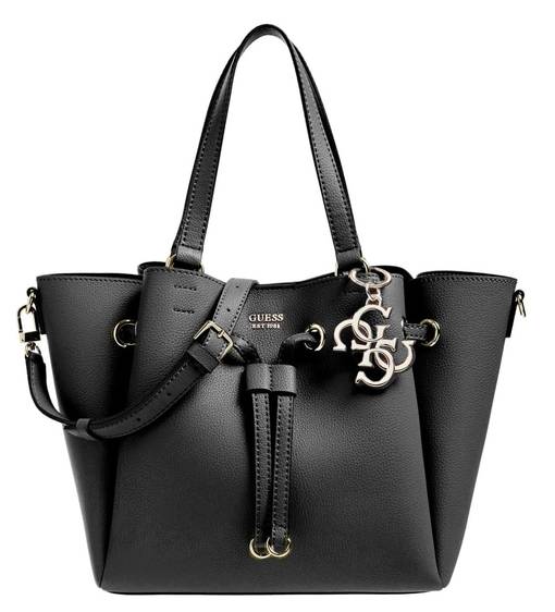 guess black handbag