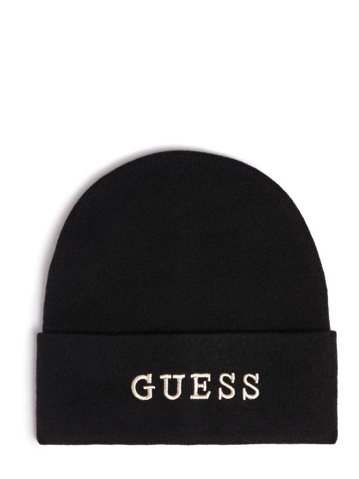 Guess Beanie AW9251WOL01 BLA black - Women's beanies and gloves - 134481 - 1