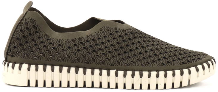 Ilse Jacobsen Walking Shoes Tulip465 olive - Women's walking shoes - 130901 - 1