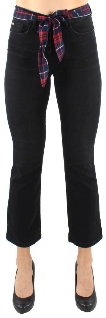 JDY Jeans Joy flared cropped, Black - Women's jeans - 122181 - 1