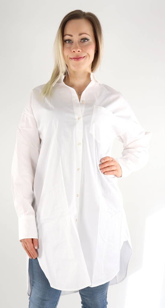JJXX Dress Shirt oversized, white - Women's shirts and blouses - 130821 - 1