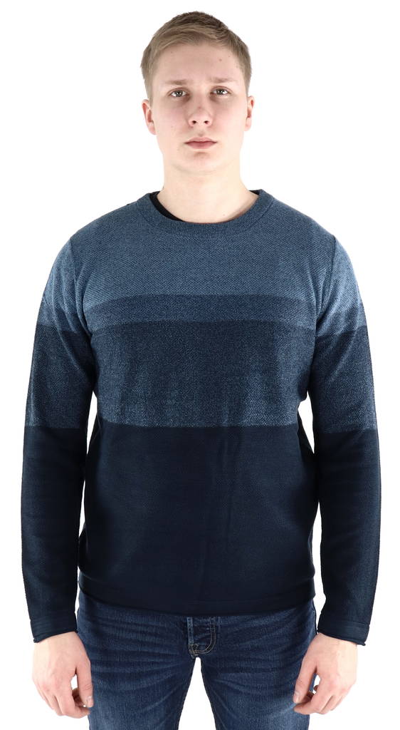 Jack & Jones Men's Sweater Jeans ensign blue - Men's knitwear - 127171 - 1