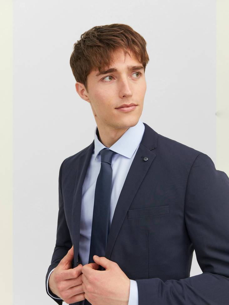 Jack & Jones Solid tie - Men's suits - 133951 - 1