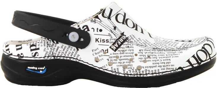 Nursing Care Machine washable clogs WG4APF9 journal - Women's work shoes - 115451 - 1